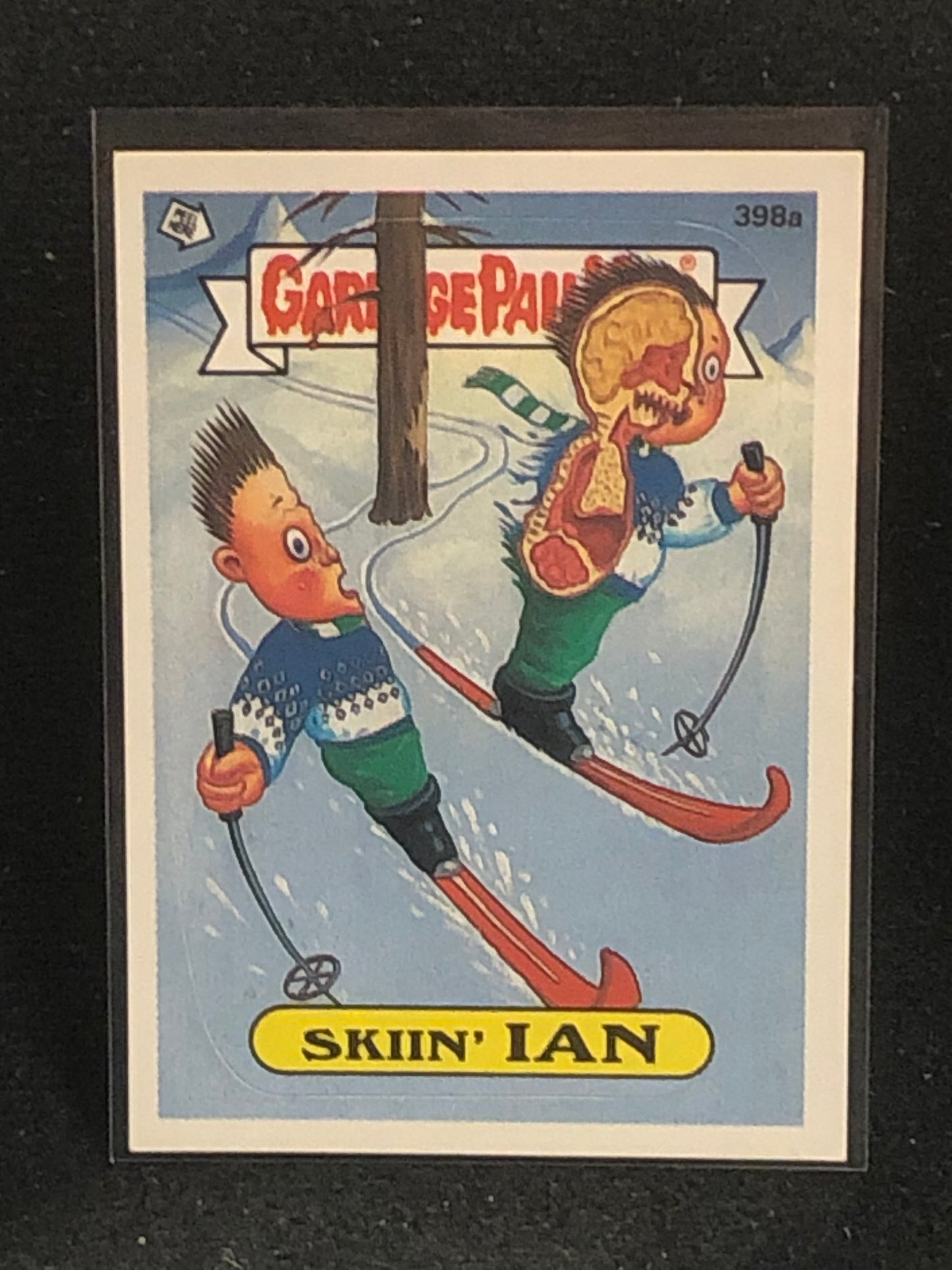 Garbage Pail Kids Original Series 10 (os10) 398a Skiian Ian