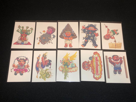 Garbage Pail Kids All New Series 4 (ANS4) 10 Card Tattoo Insert Set