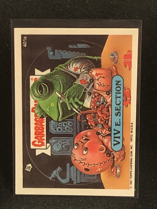 Garbage Pail Kids Original Series 10 (os10) 401a Viv E Section