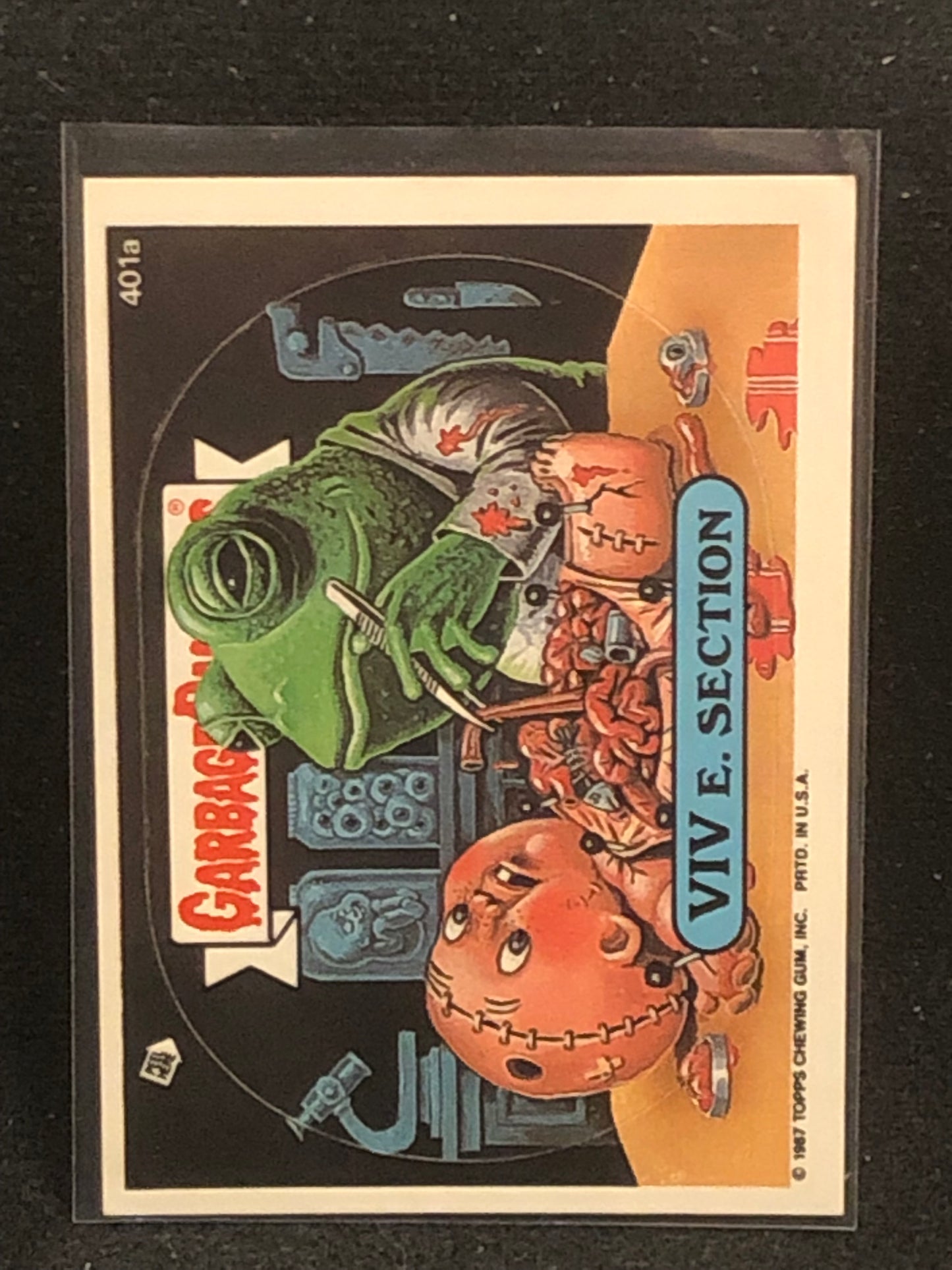 Garbage Pail Kids Original Series 10 (os10) 401a Viv E Section