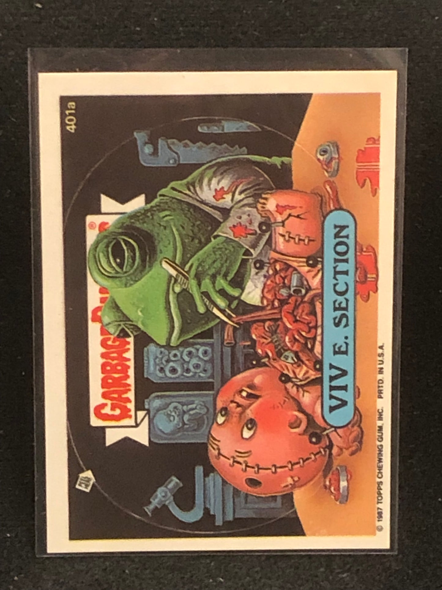 Garbage Pail Kids Original Series 10 (os10) 401a Viv E Section