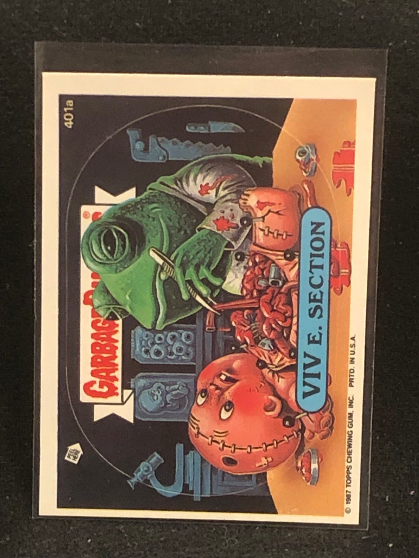 Garbage Pail Kids Original Series 10 (os10) 401a Viv E Section