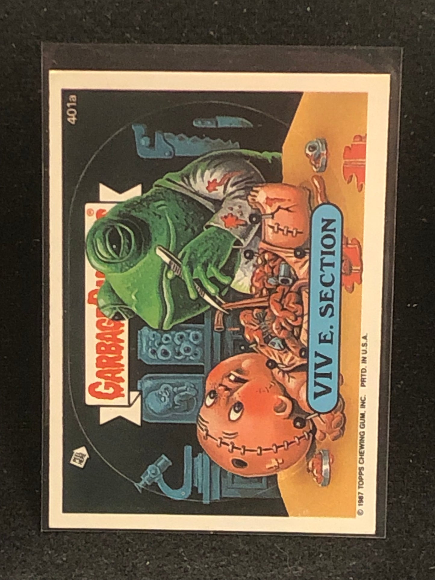 Garbage Pail Kids Original Series 10 (os10) 401a Viv E Section