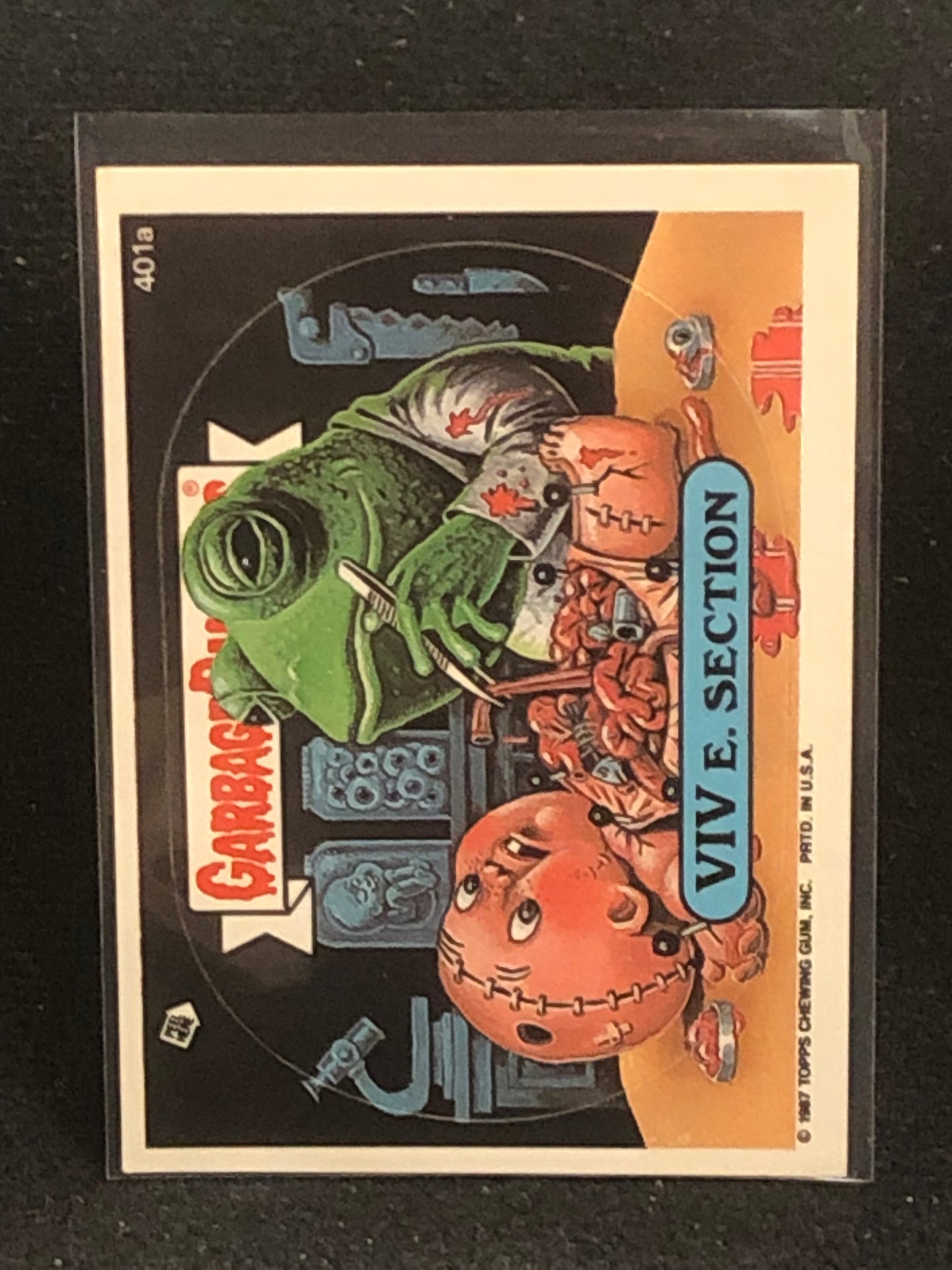 Garbage Pail Kids Original Series 10 (os10) 401a Viv E Section
