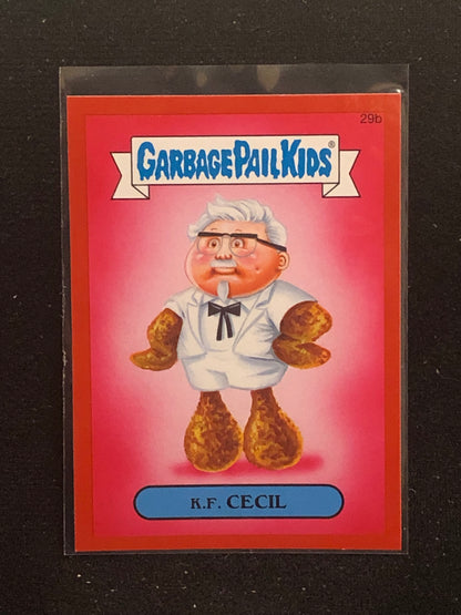 Garbage Pail Kids 2015 Series 1 U-PICK Red Border Singles 1a-66b