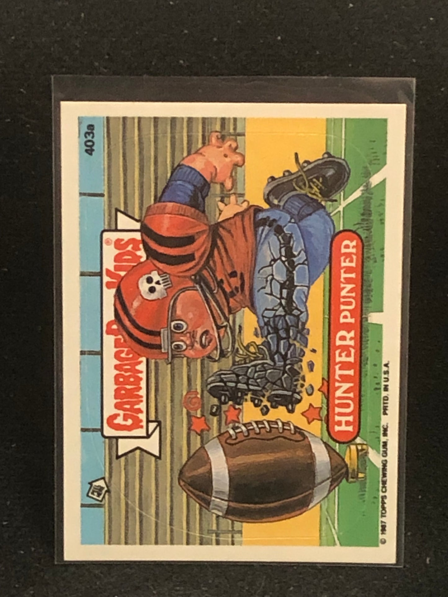 Garbage Pail Kids Original Series 10 (os10) 403a Hunter Punter