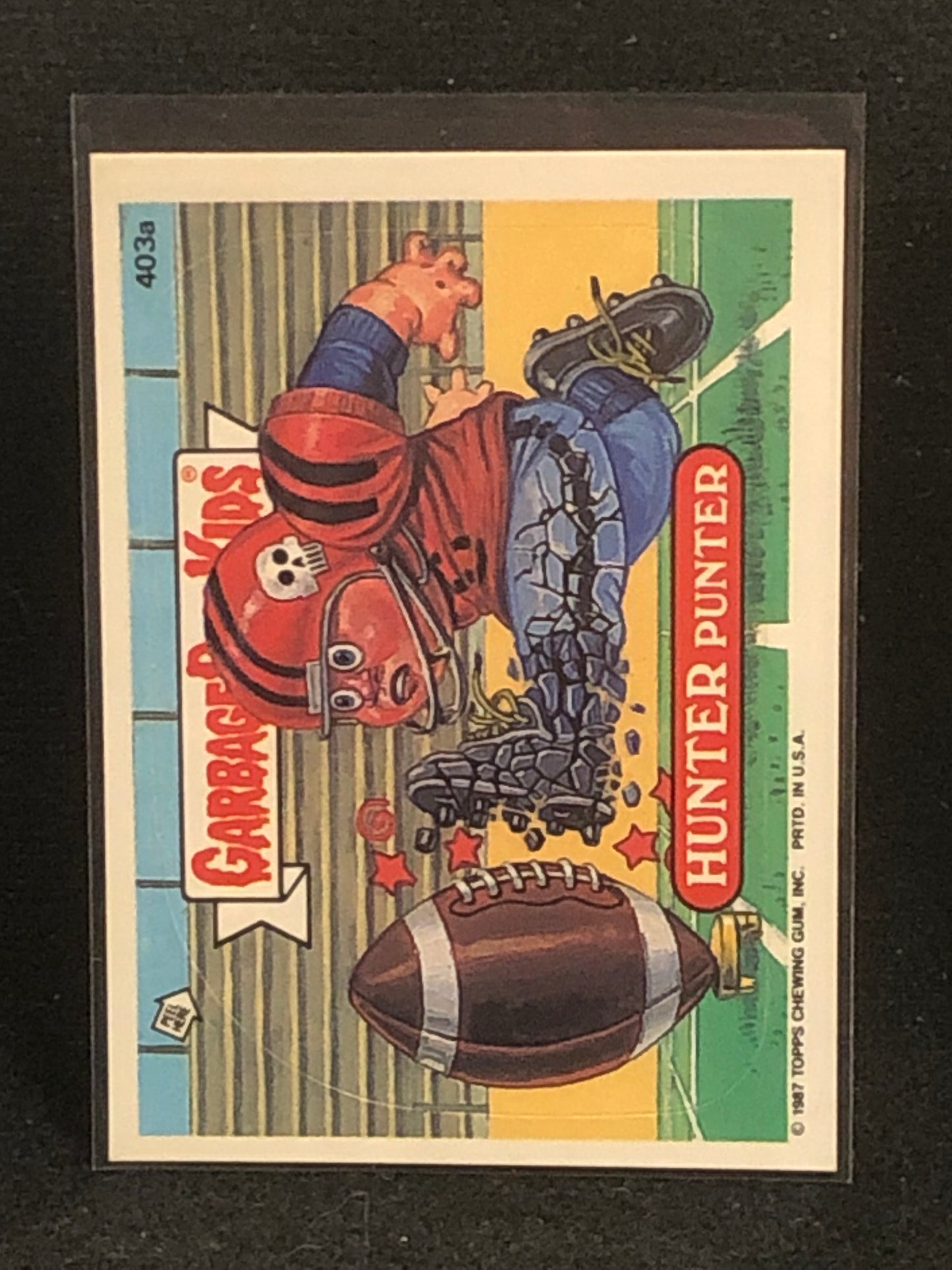 Garbage Pail Kids Original Series 10 (os10) 403a Hunter Punter