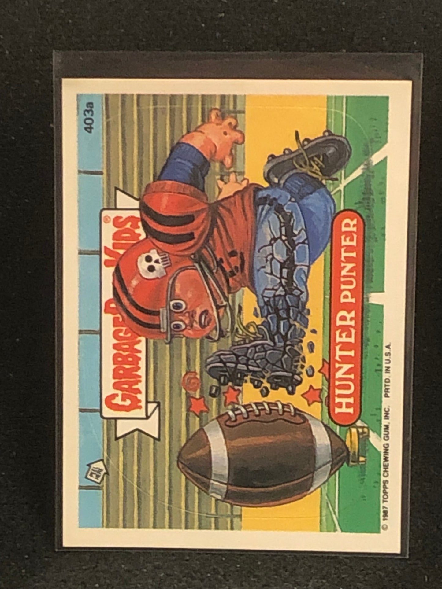 Garbage Pail Kids Original Series 10 (os10) 403a Hunter Punter