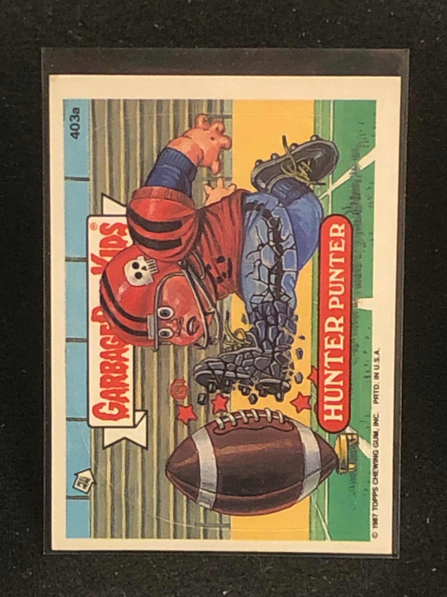 Garbage Pail Kids Original Series 10 (os10) 403a Hunter Punter