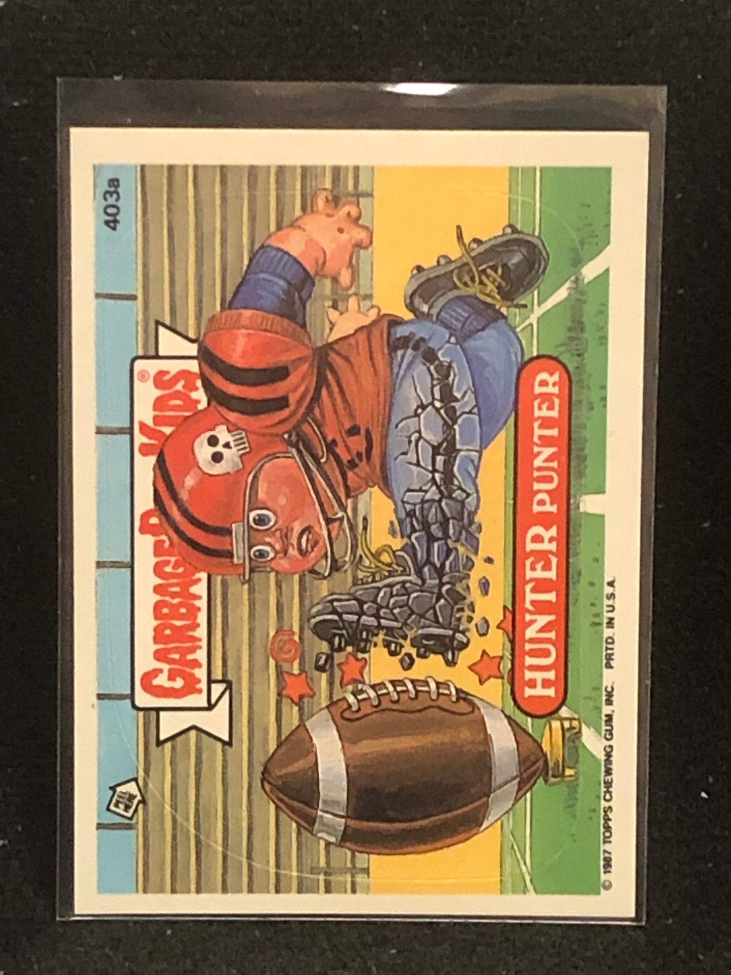 Garbage Pail Kids Original Series 10 (os10) 403a Hunter Punter