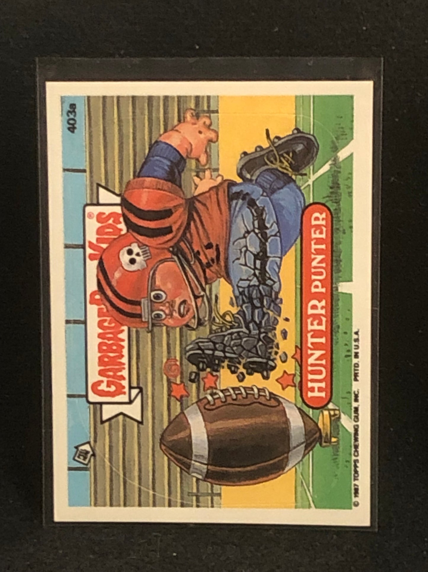 Garbage Pail Kids Original Series 10 (os10) 403a Hunter Punter