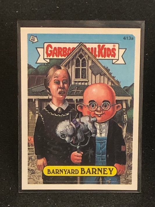 Garbage Pail Kids Original Series 10 (os10) 413a Barnyard Barney