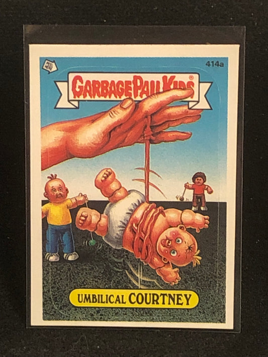 Garbage Pail Kids Original Series 10 (os10) 414a Umbilical Courtney