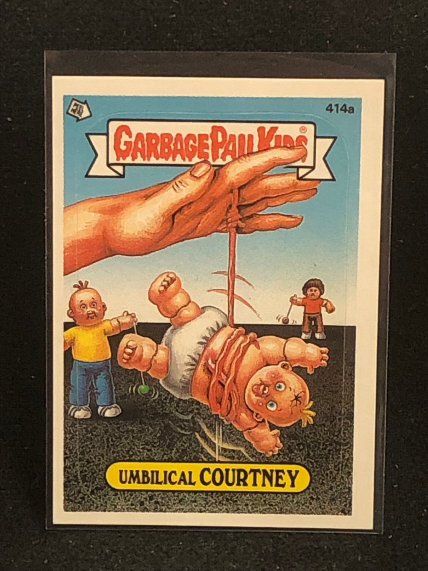 Garbage Pail Kids Original Series 10 (os10) 414a Umbilical Courtney