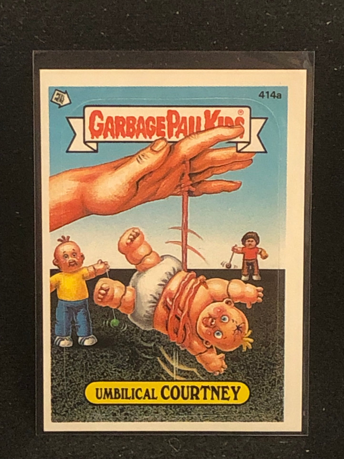 Garbage Pail Kids Original Series 10 (os10) 414a Umbilical Courtney