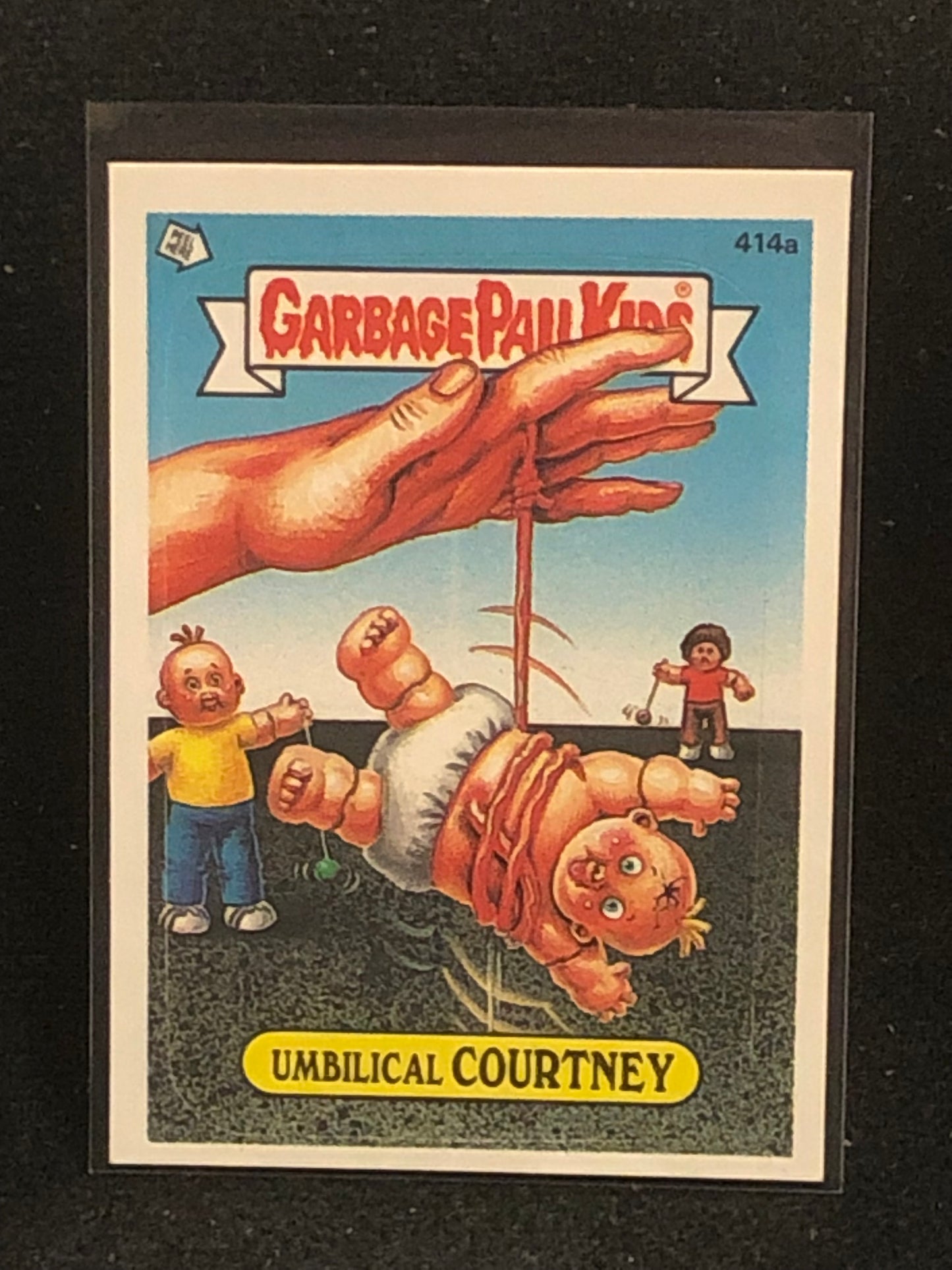 Garbage Pail Kids Original Series 10 (os10) 414a Umbilical Courtney