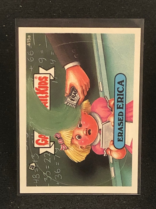 Garbage Pail Kids Original Series 10 (os10) 415a Erased Erica