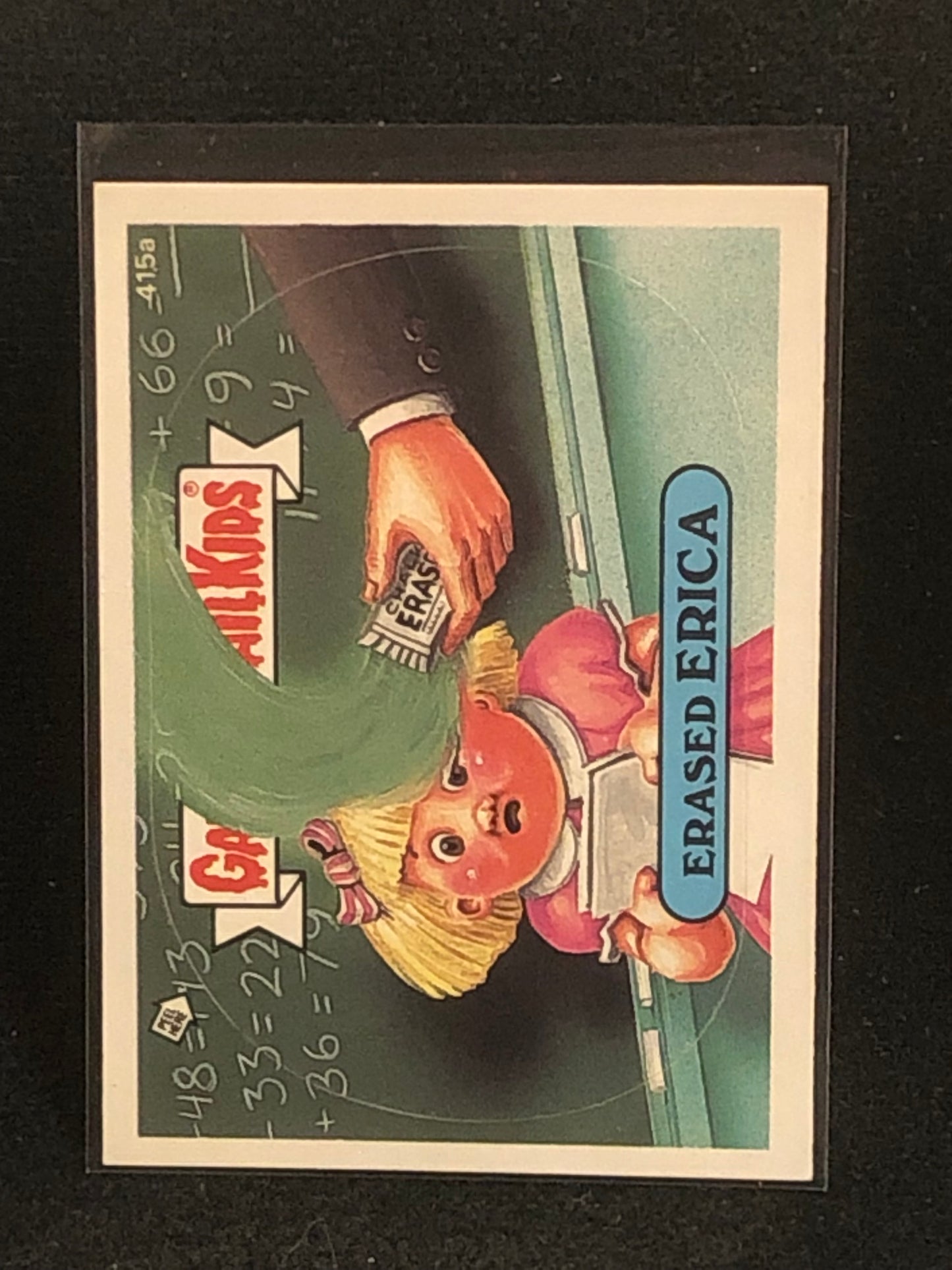 Garbage Pail Kids Original Series 10 (os10) 415a Erased Erica