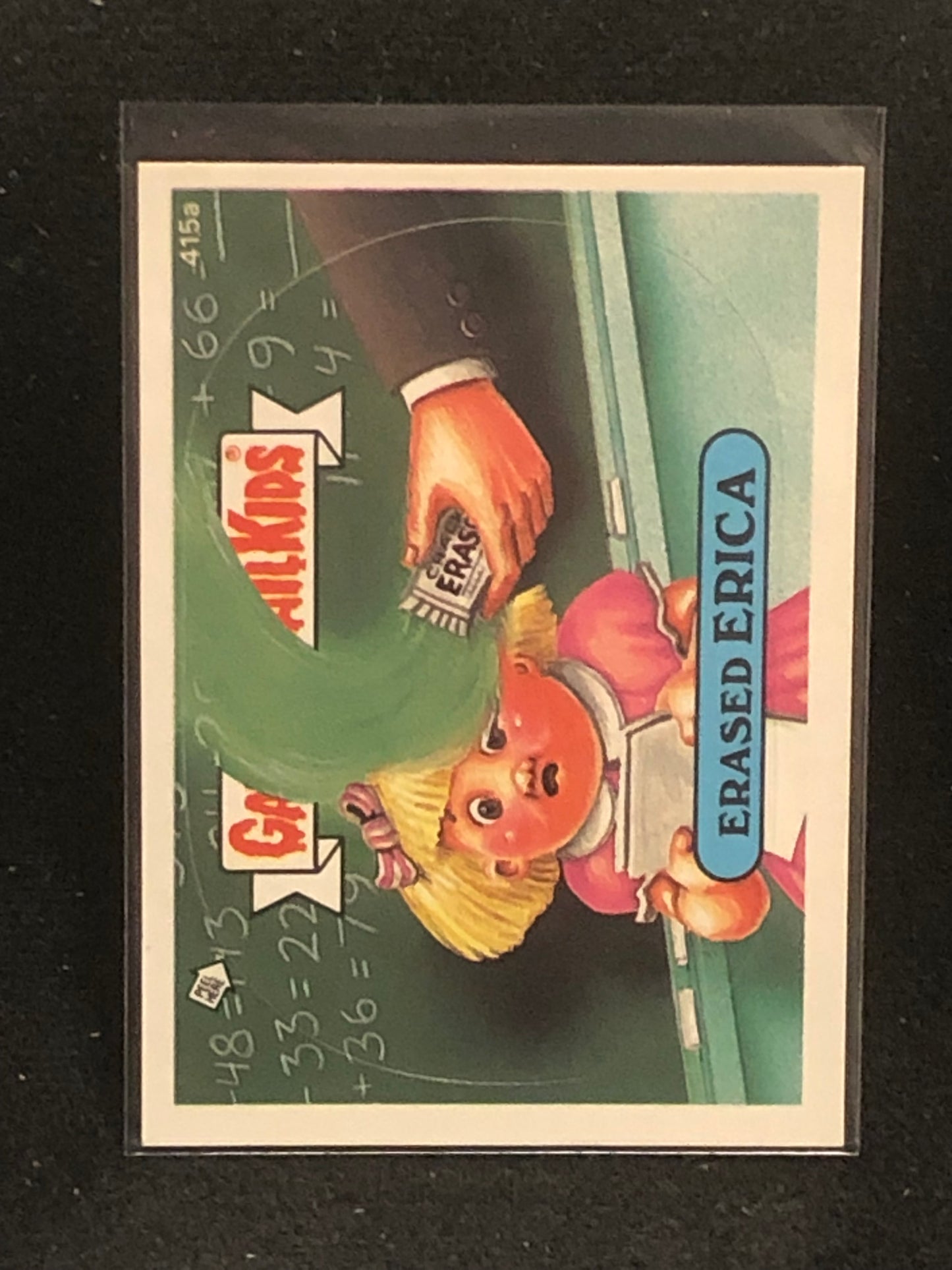 Garbage Pail Kids Original Series 10 (os10) 415a Erased Erica