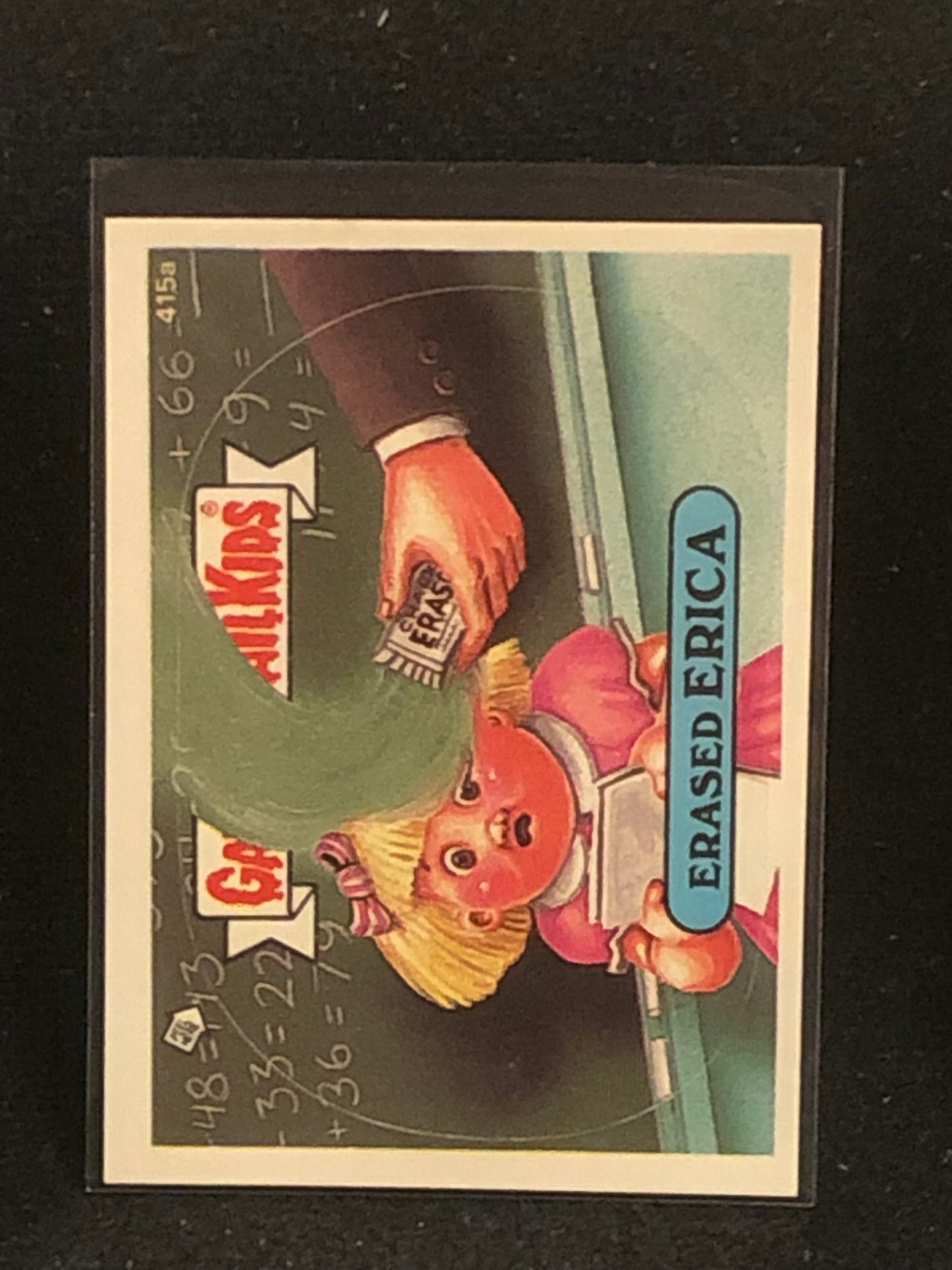 Garbage Pail Kids Original Series 10 (os10) 415a Erased Erica