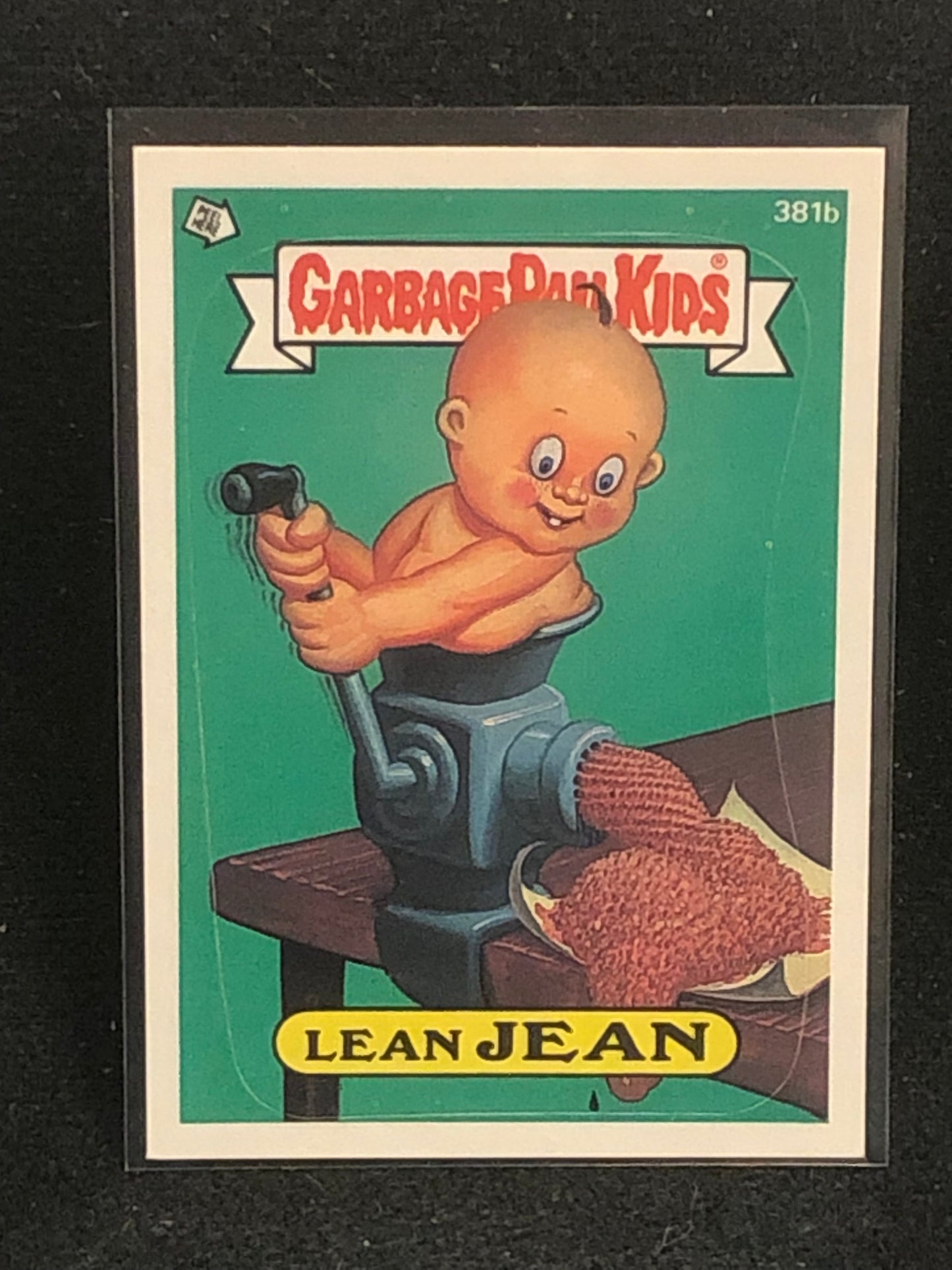 Garbage Pail Kids Original Series 10 (os10) 381b Lean Jean