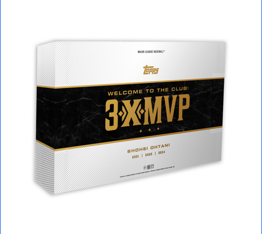 2025 Topps Welcome To The Club 3X MVP Shohei Ohtani Unopened Box