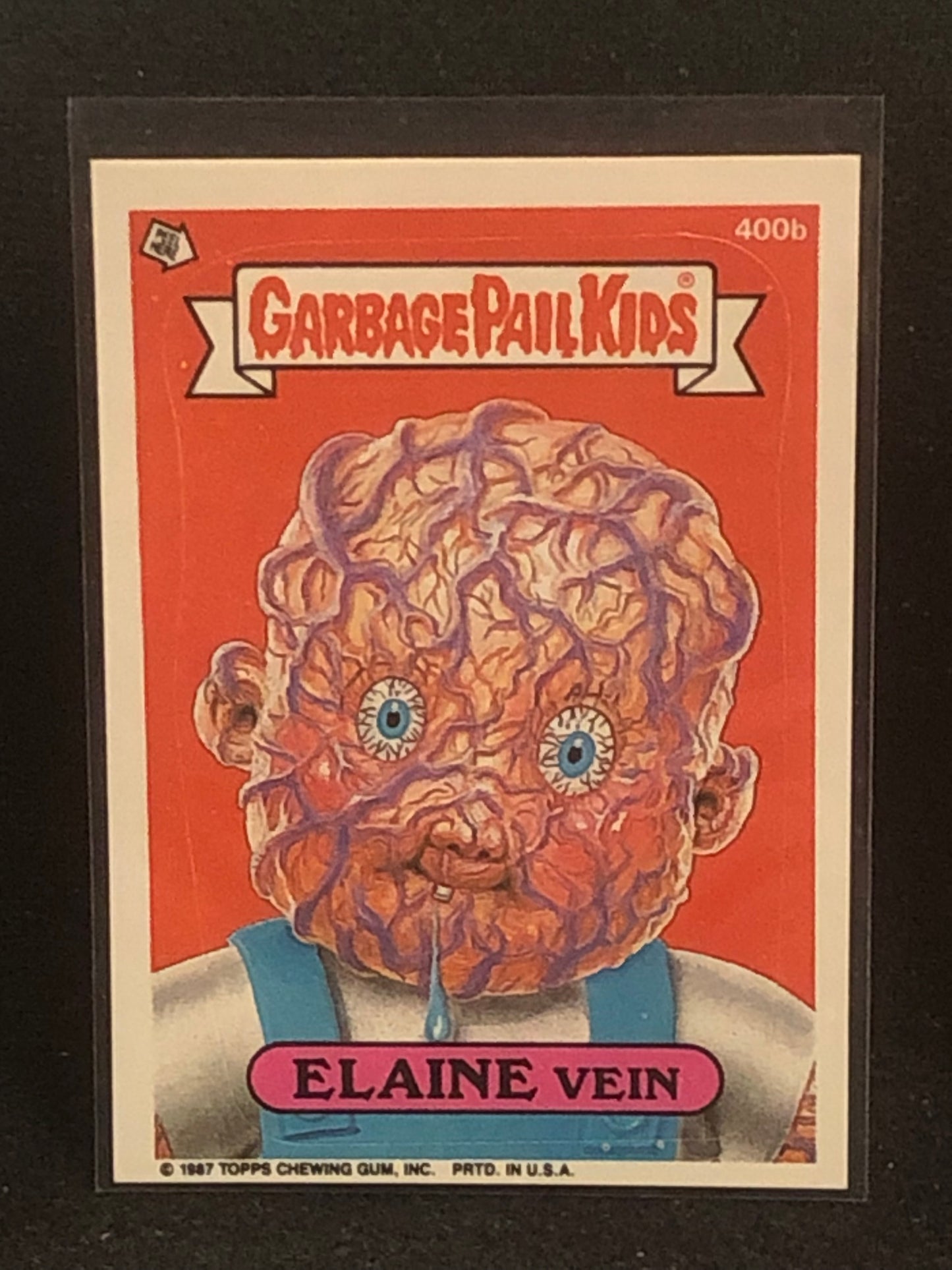 Garbage Pail Kids Original Series 10 (os10) 400b Elaine Vein