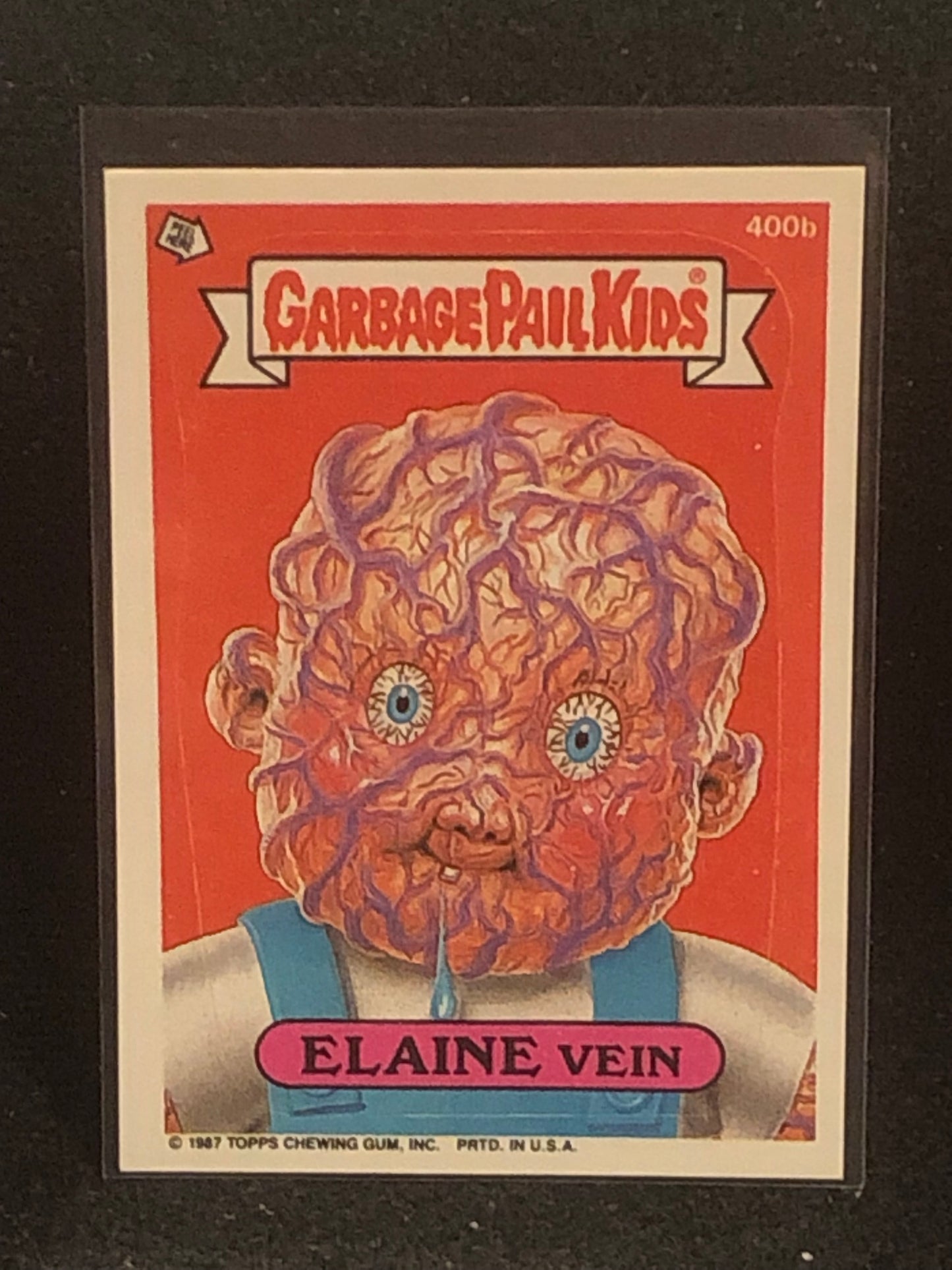 Garbage Pail Kids Original Series 10 (os10) 400b Elaine Vein