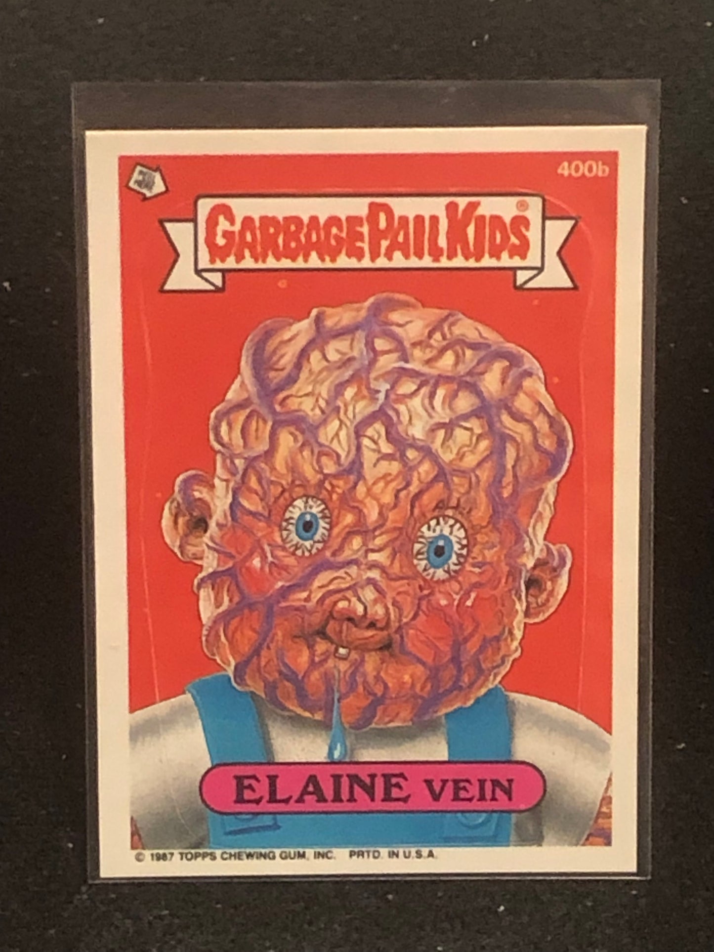 Garbage Pail Kids Original Series 10 (os10) 400b Elaine Vein
