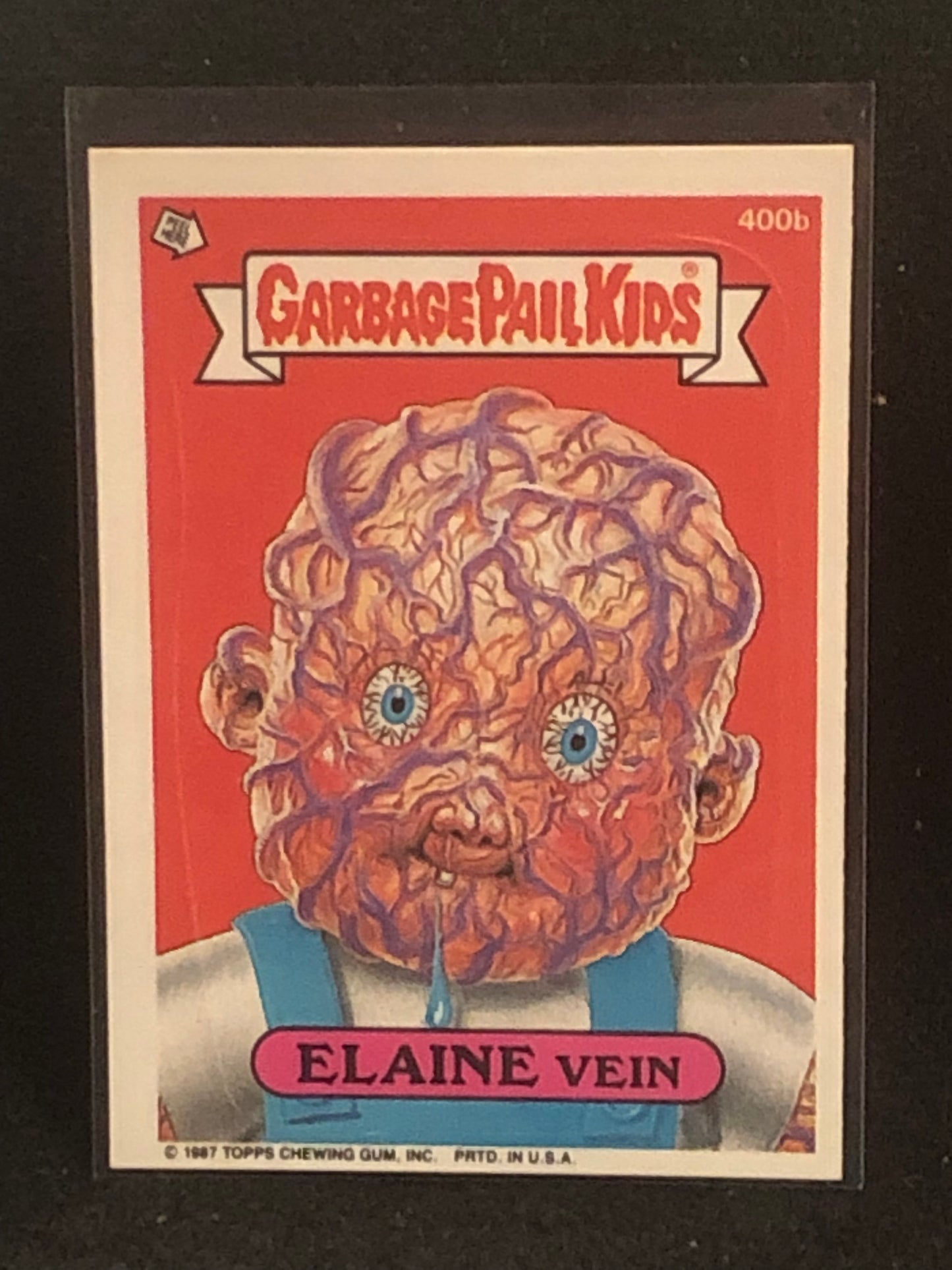Garbage Pail Kids Original Series 10 (os10) 400b Elaine Vein