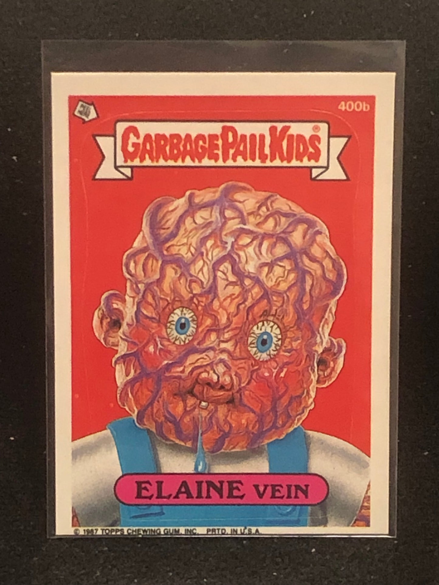 Garbage Pail Kids Original Series 10 (os10) 400b Elaine Vein