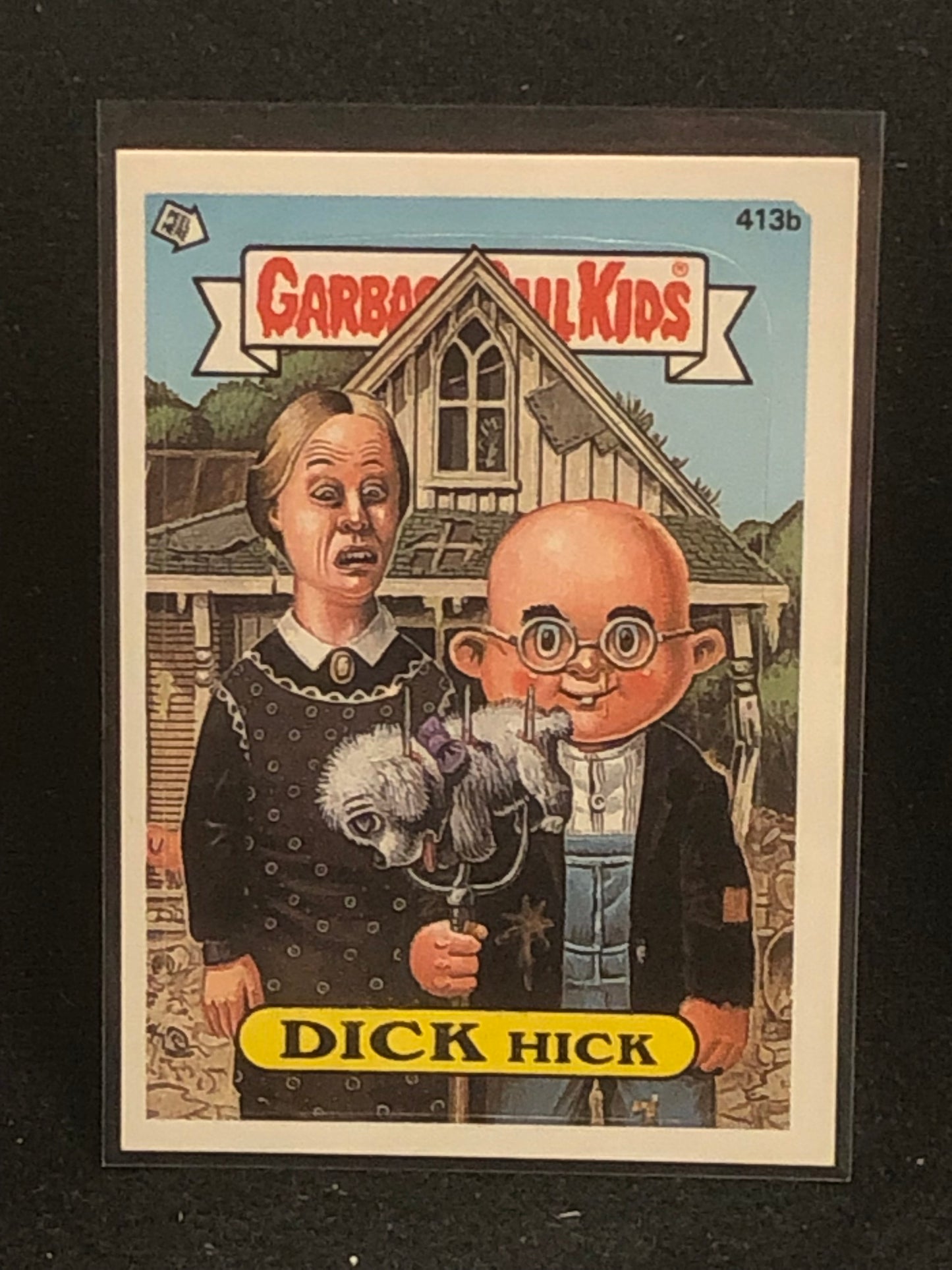 Garbage Pail Kids Original Series 10 (os10) 413b Dick Hick
