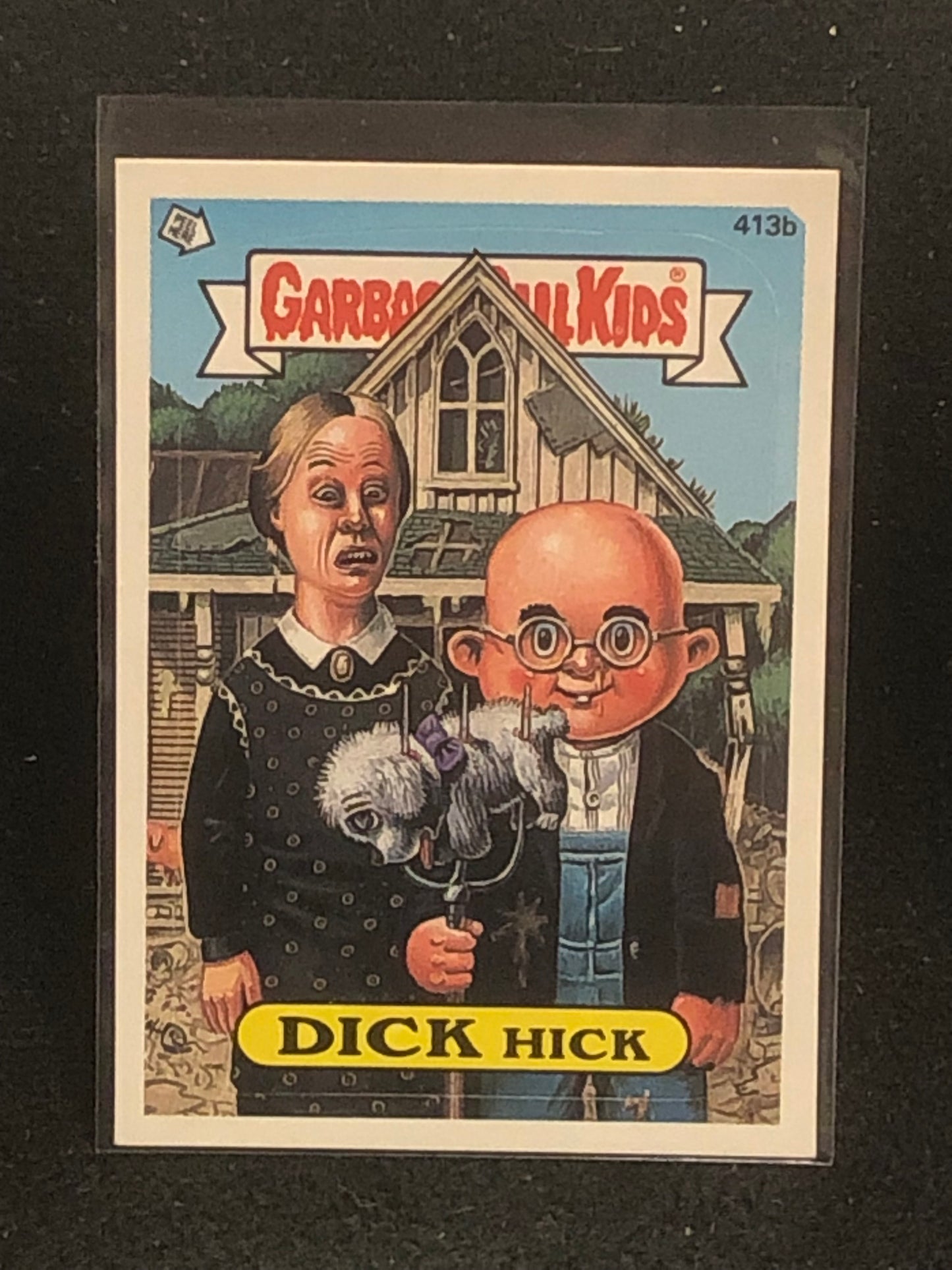 Garbage Pail Kids Original Series 10 (os10) 413b Dick Hick