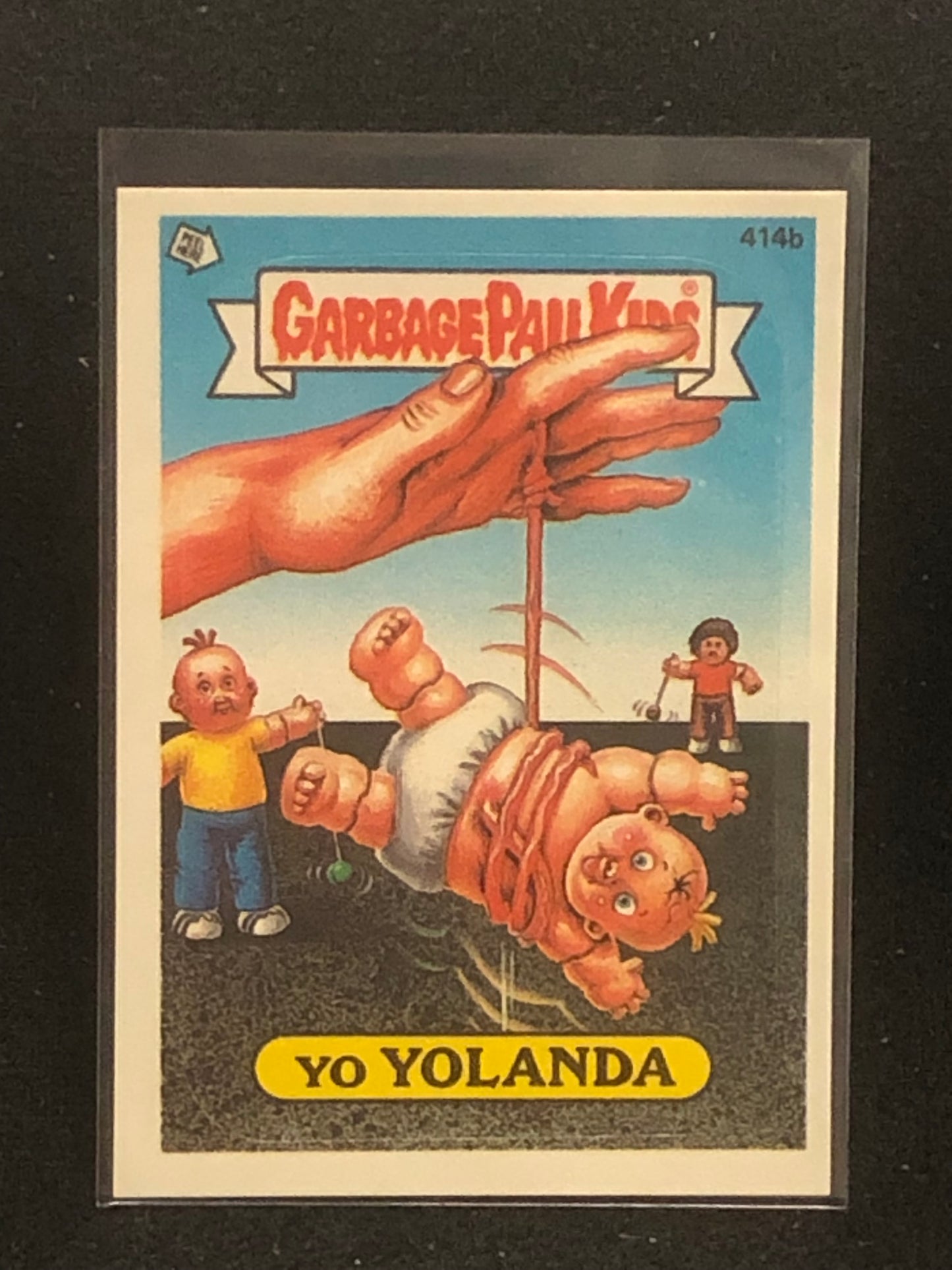 Garbage Pail Kids Original Series 10 (os10) 414b Yo Yolanda