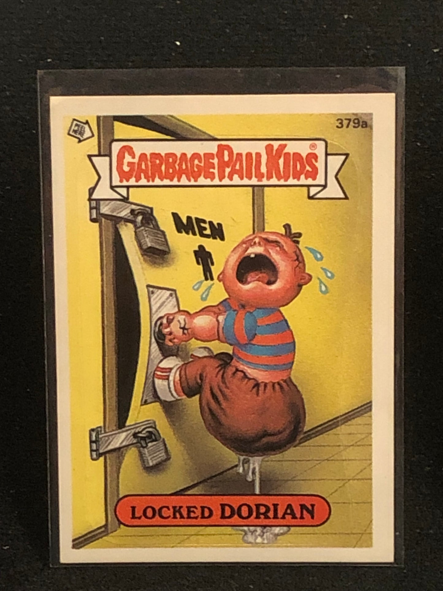 Garbage Pail Kids Original Series 10 (os10) 379a Locked Dorian