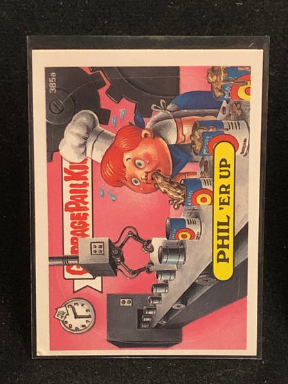Garbage Pail Kids Original Series 10 (os10) 385a Phil Er Up
