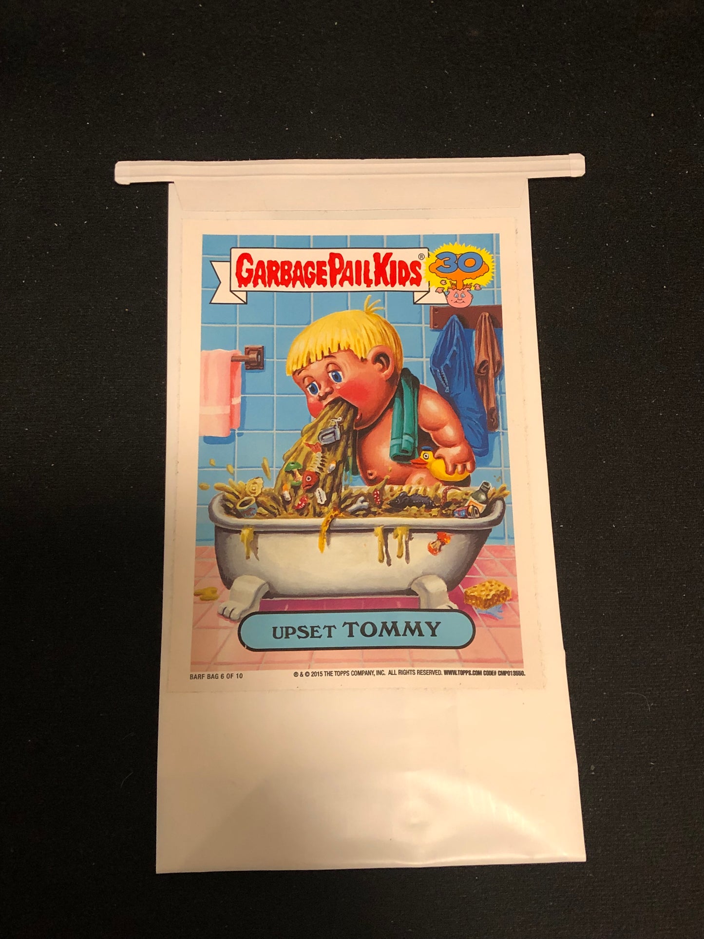 Garbage Pail Kids 30th Anniversary U-PICK Barf Bag Singles