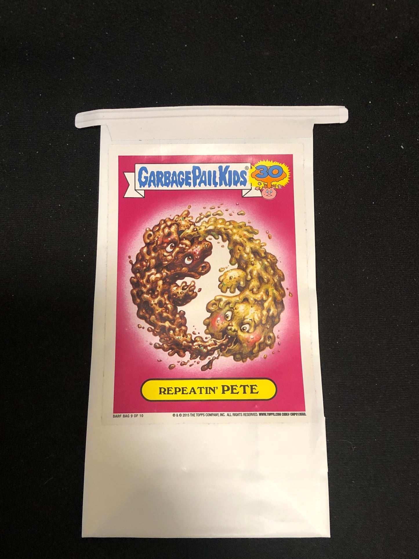 Garbage Pail Kids 30th Anniversary U-PICK Barf Bag Singles