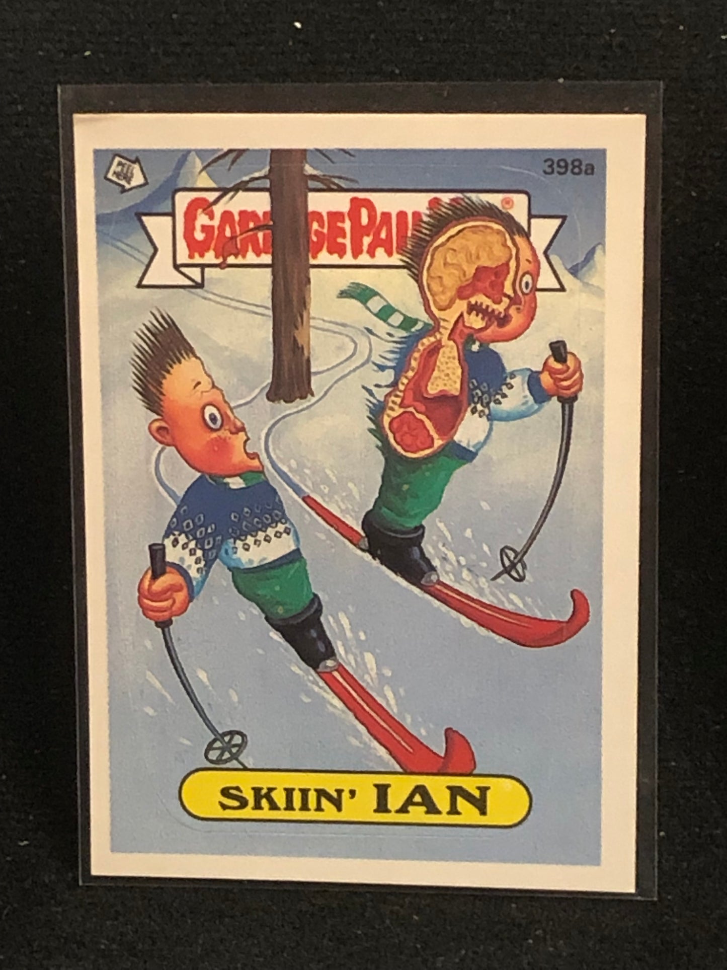 Garbage Pail Kids Original Series 10 (os10) 398a Skiian Ian