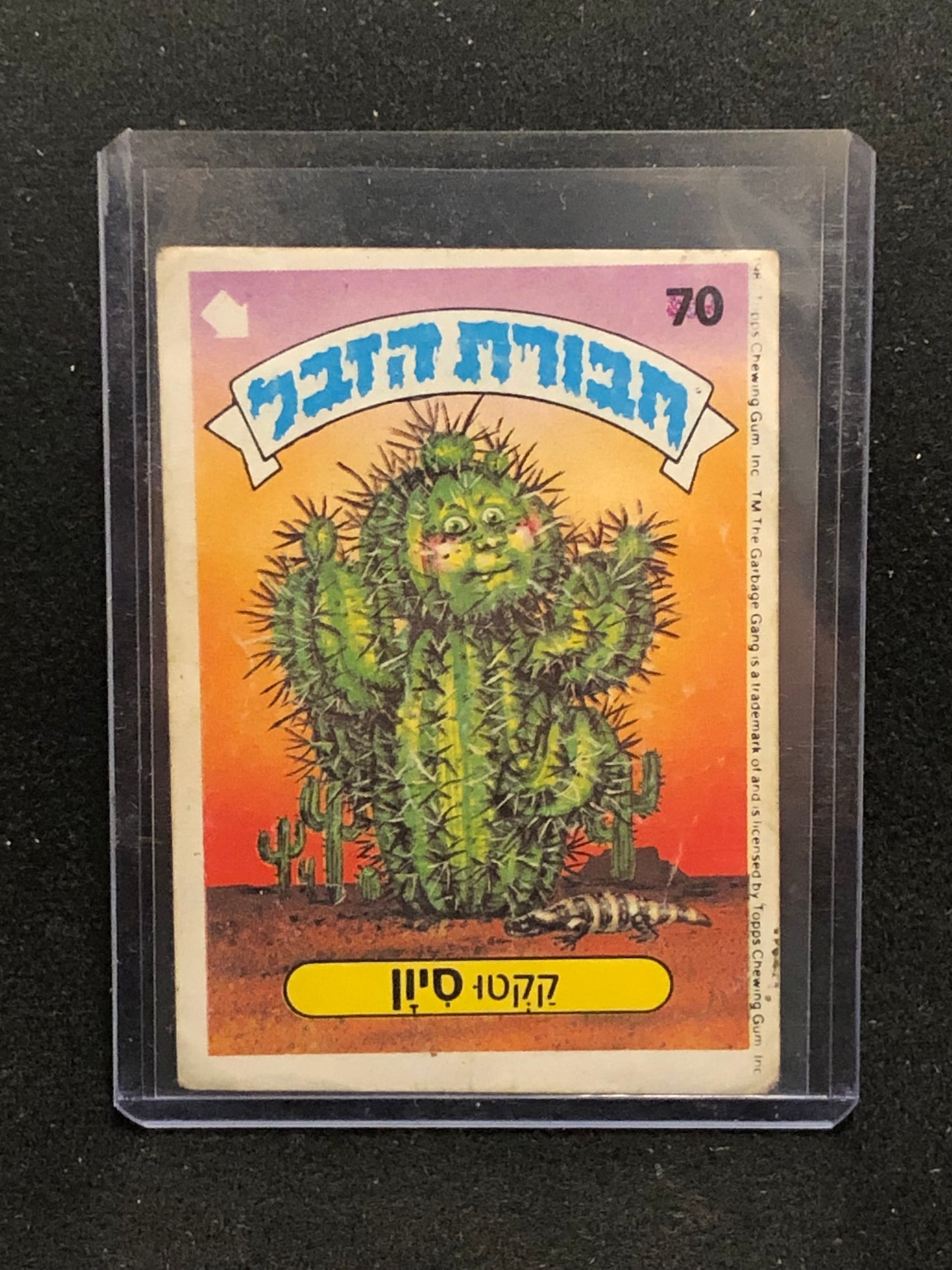 Garbage Pail Kids Havurat Hazevel Hebrew (Israel) Singles