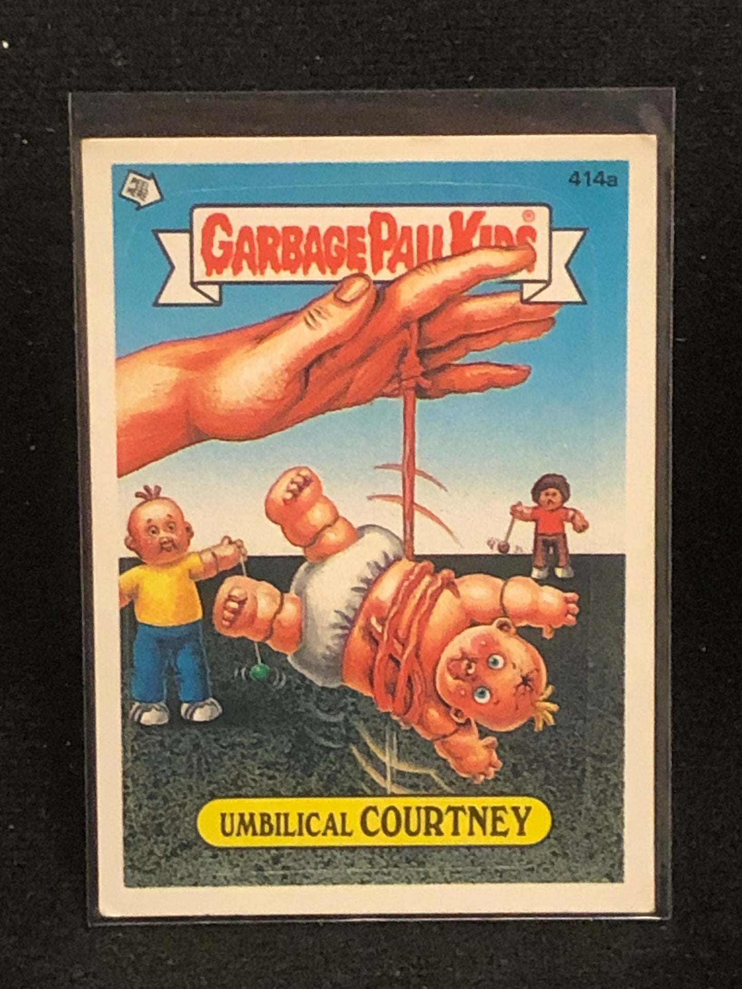 Garbage Pail Kids Original Series 10 (os10) 414a Umbilical Courtney