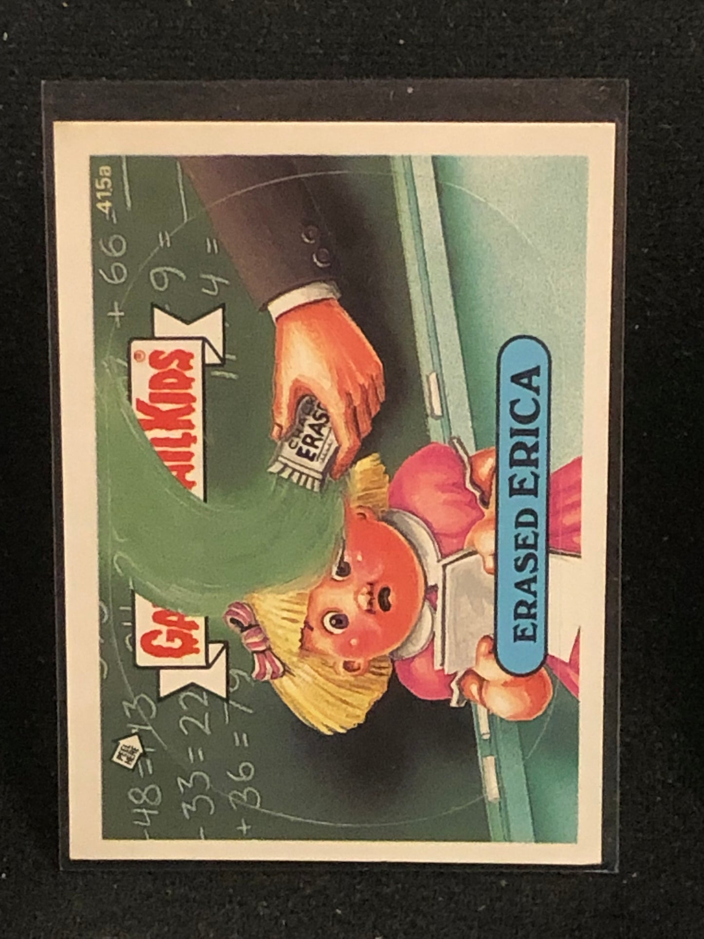 Garbage Pail Kids Original Series 10 (os10) 415a Erased Erica