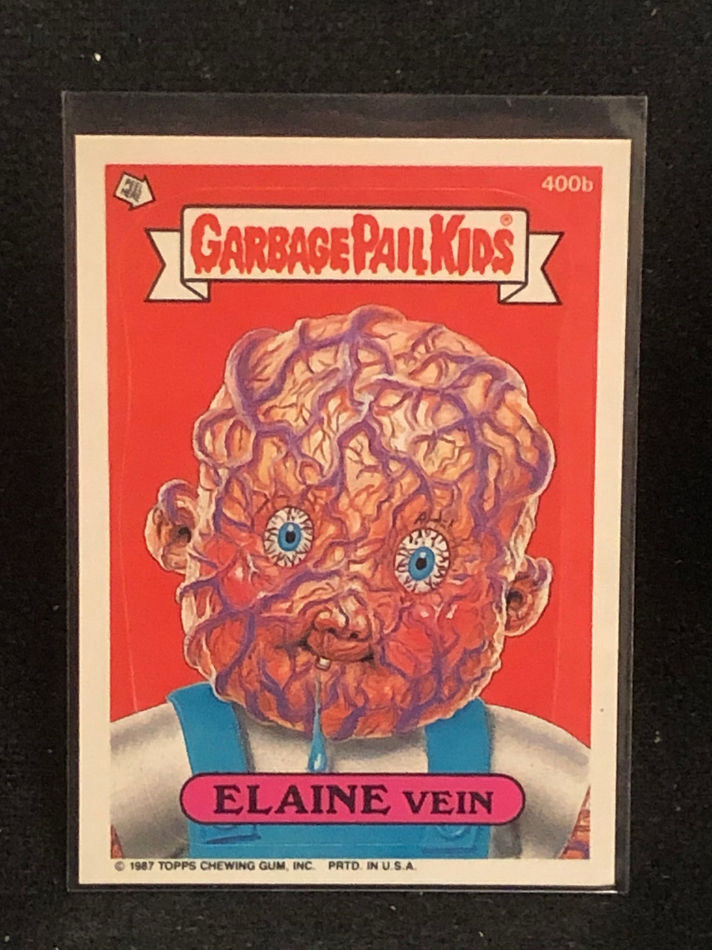 Garbage Pail Kids Original Series 10 (os10) 400b Elaine Vein