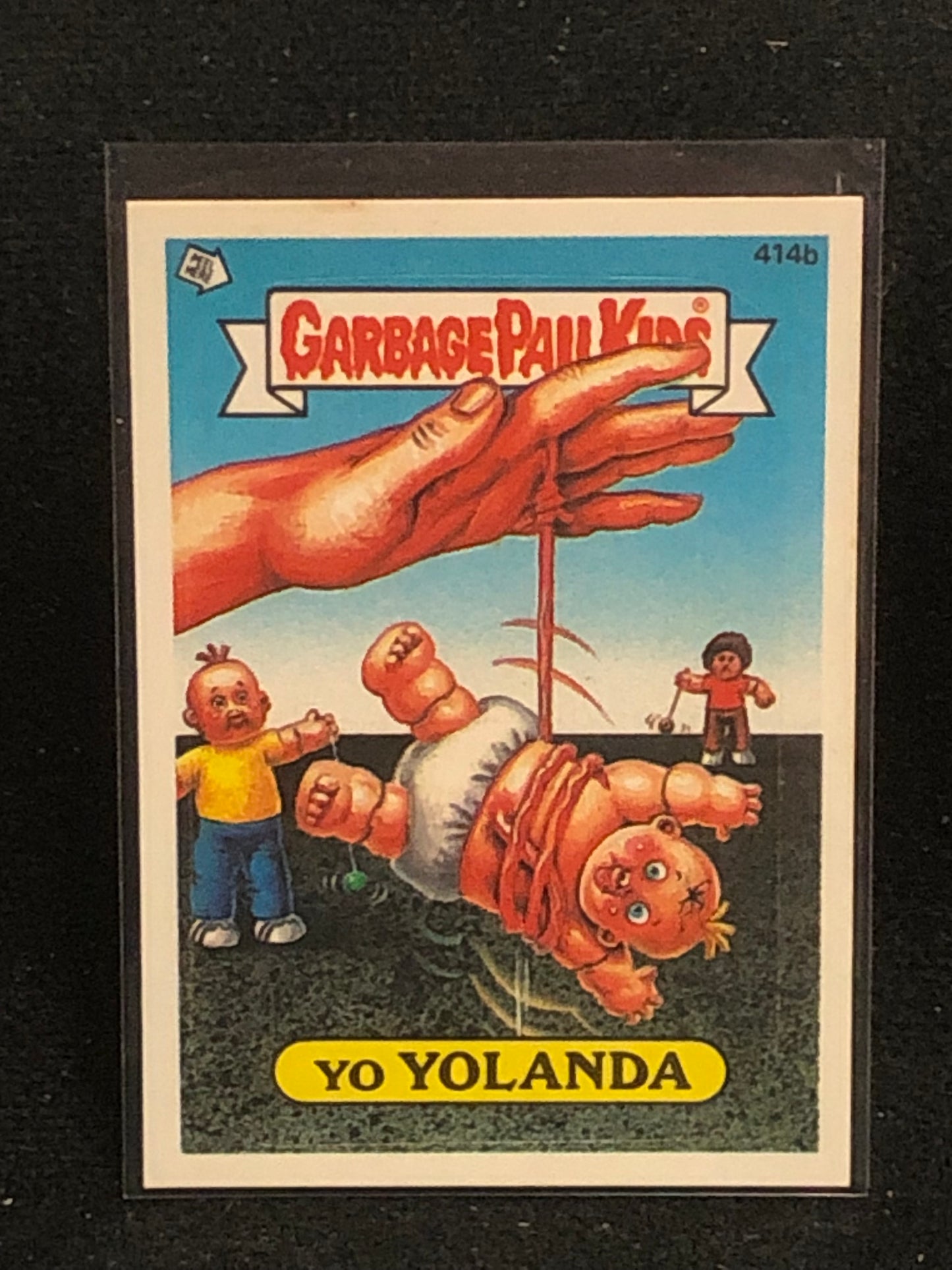 Garbage Pail Kids Original Series 10 (os10) 414b Yo Yolanda