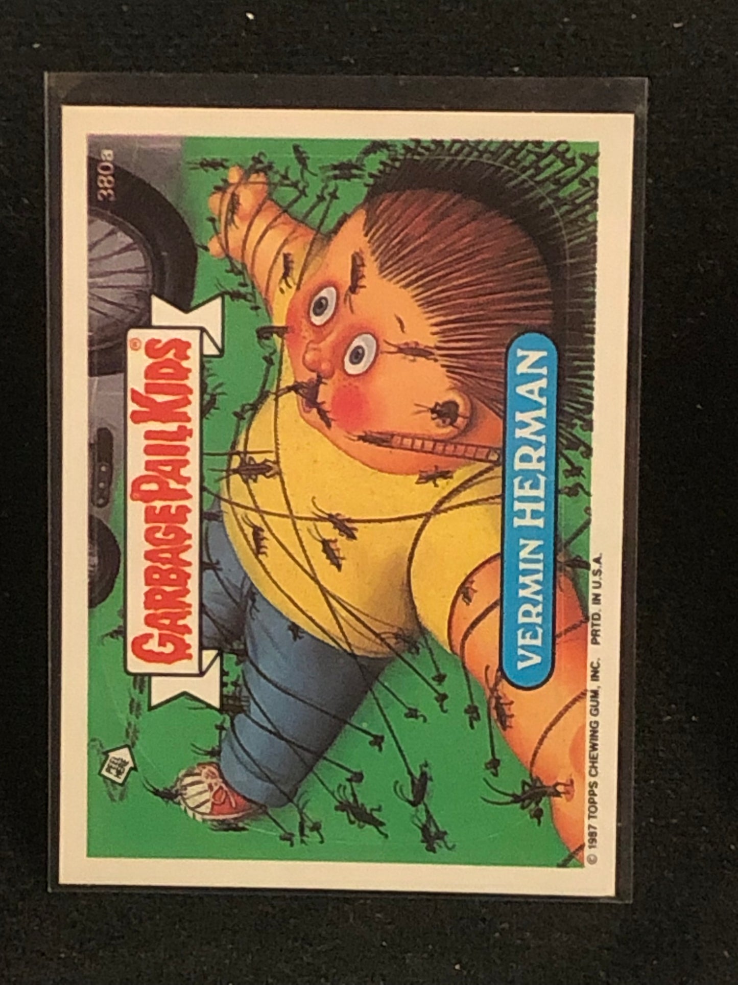 Garbage Pail Kids Original Series 10 (os10) 380a Vermin Herman