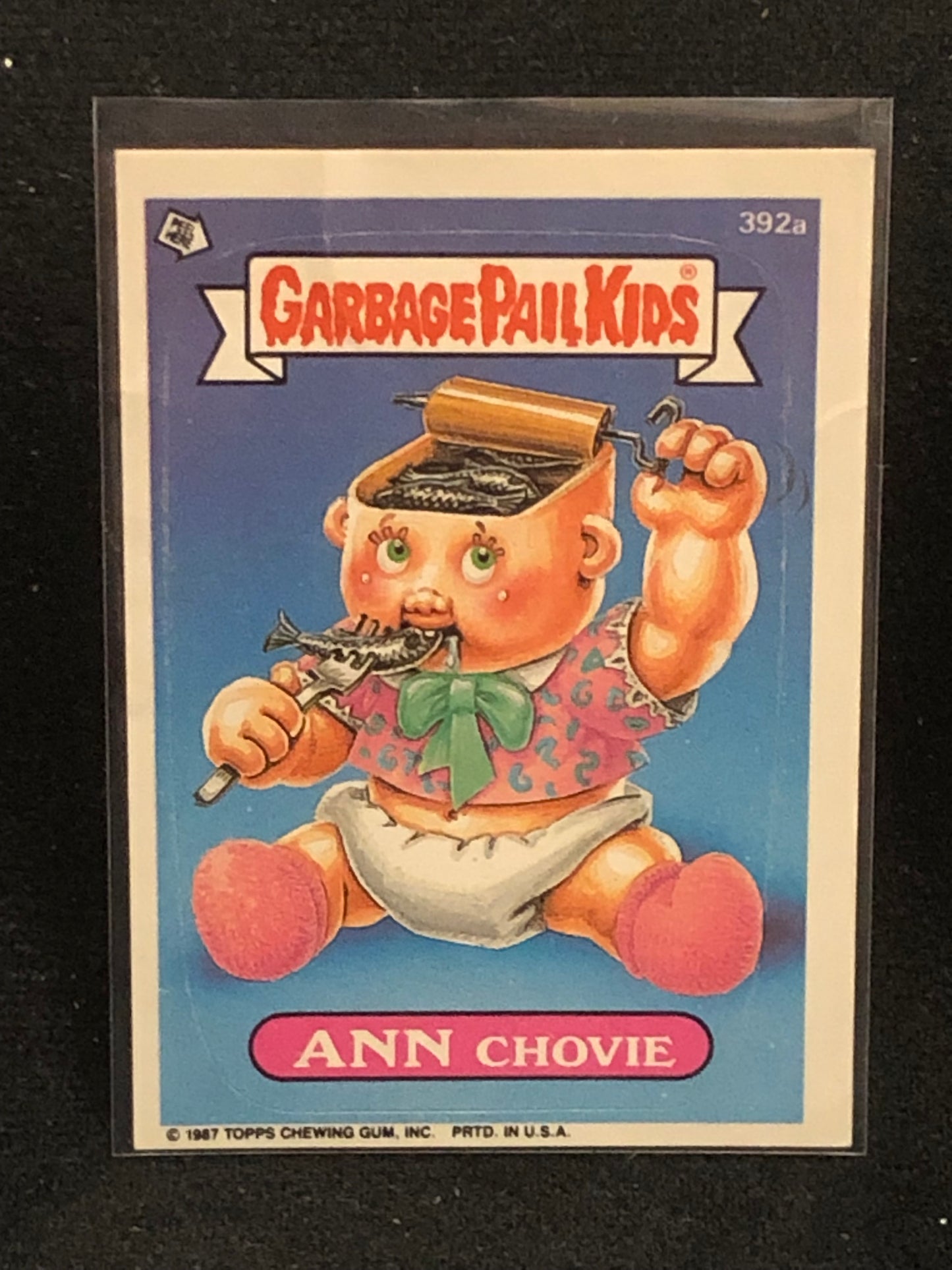 Garbage Pail Kids Original Series 10 (os10) 392a Ann Chovie