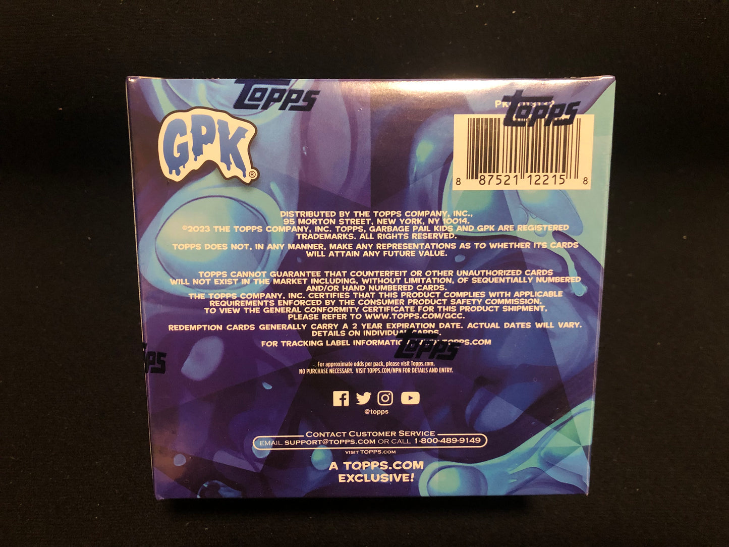 2023 Garbage Pail Kids Sapphire Edition 4 Unopened Box