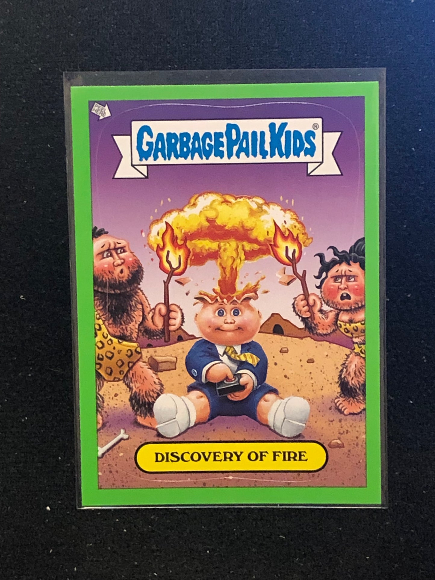 Garbage Pail Kids Brand New Series 1 (BNS1) Adam Bomb Through History U-PICK Green Singles