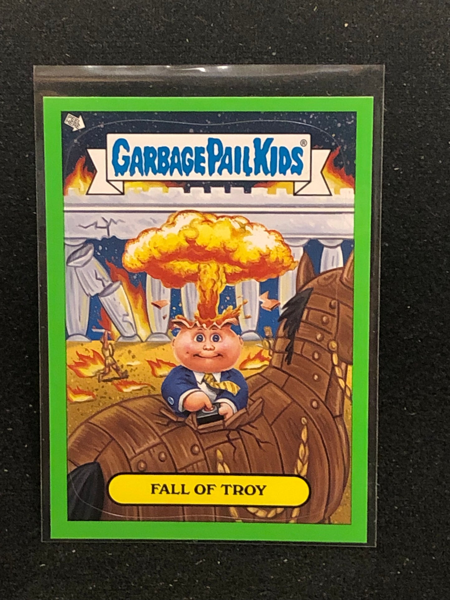 Garbage Pail Kids Brand New Series 1 (BNS1) Adam Bomb Through History U-PICK Green Singles