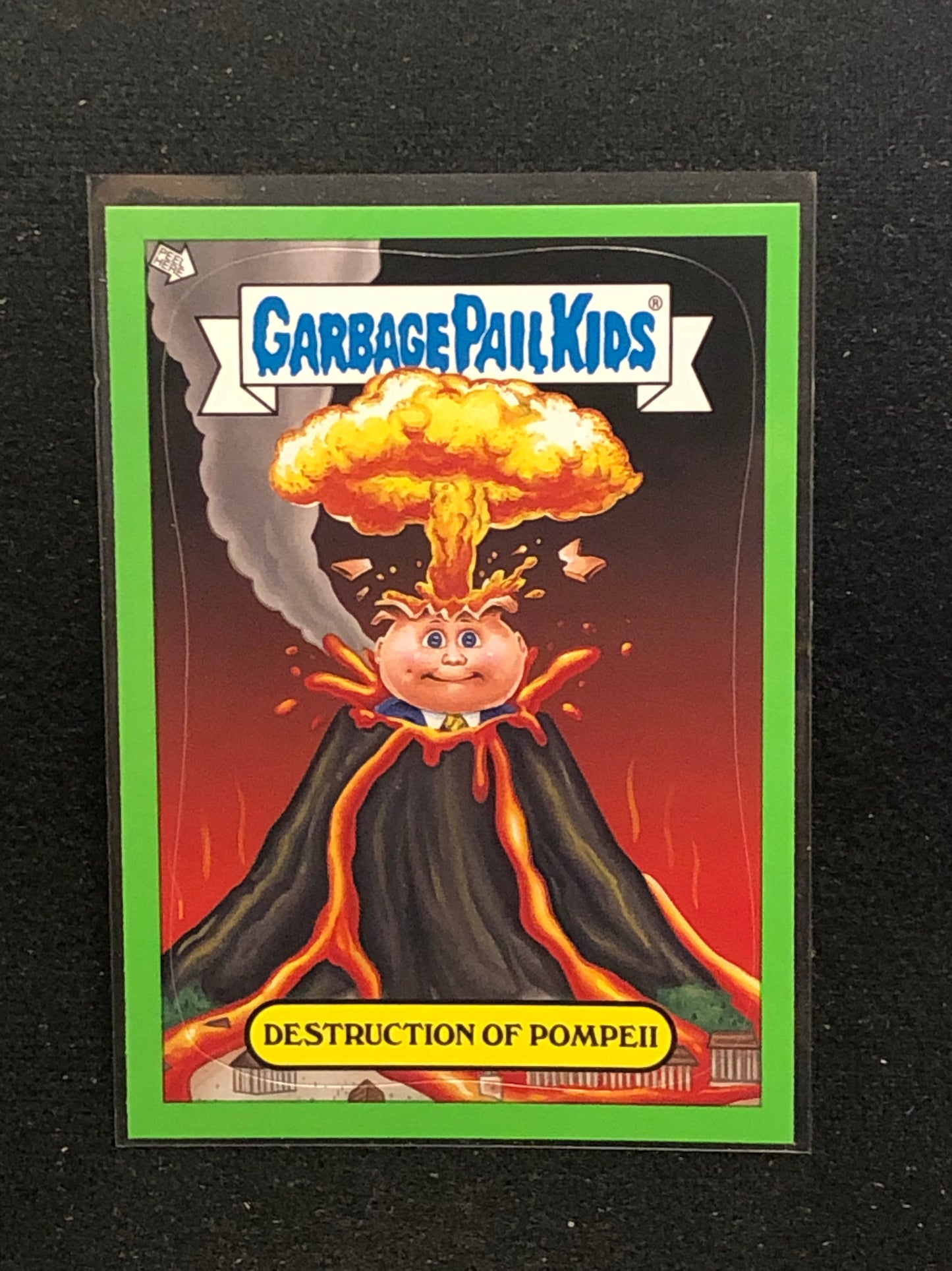 Garbage Pail Kids Brand New Series 1 (BNS1) Adam Bomb Through History U-PICK Green Singles